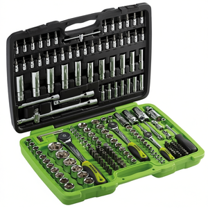 Fg Best 171 Pc Mechanics Tool Set <b>Socket</b> Wrench Kit Automotive Repair Tools - Product Image 2