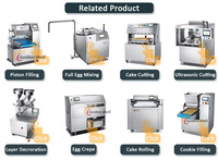 Machine automatique de fouettage et de remplissage de crème/machine à faire des gâteaux à la crème/fouet à crème automatique