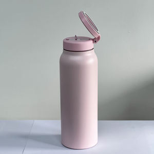 Bouteille d'eau sport magnétique 24oz avec support de téléphone, gobelet isotherme magnétique personnalisé en acier inoxydable pour la gym et les voyages - Product Image 1