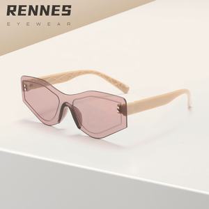 Солнцезащитные очки без оправы - Product Image 4