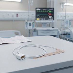 Compatible con la Sonda de SpO2 Desechable para Adultos Nonins 9700, Sensor de SpO2 Desechable para Neonatos 8000Q para Uso Hospitalario - Product Image 3