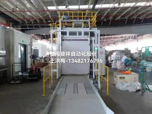 Shanghai yatay dikey çift zincir palet makaralı konveyör hat sistemi yerçekimi konveyörler rulo çözümü leadworld emin