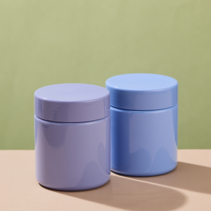 Vanjoin – Lot de 90 pots vides en PET brillant de 250 ml (8 oz) avec bouchon à vis pour médicaments, bonbons gélifiés et capsules – Personnalisation OEM et étiquetage en soie - Product Image 2