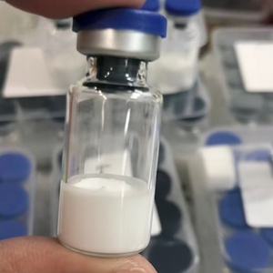 Peptides GHKCU en poudre lyophilisée, haute pureté 99%, GHK-Cu 100mg, poudre de peptide de cuivre, matières premières cosmétiques, fabrication chinoise. - Product Image 1