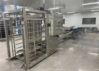 Machine de déchargement automatique à grande vitesse pour ligne de production de biscuits et de gâteaux, équipement de convoyage en acier inoxydable