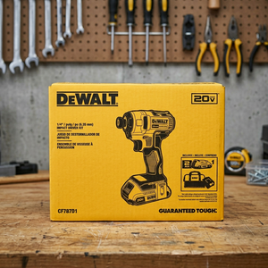Atornillador de Impacto Inalámbrico de 20V, Llave de Impacto sin Escobillas, Kit de Accionamiento de 1/4 Pulgada, Batería de 2 Ah, Estuche de Transporte para Fijaciones de Bricolaje, Garantía de 3 Años - Product Image 2