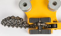 Étau d'établi de tuyau de 1/8 "-6" petit étau à chaîne couleur H402 étau à chaîne d'établi à vis supérieure personnalisé
