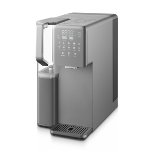 เครื่องกรองน้ำระบบ Reverse Osmosis แบบ 4-in-1 พร้อมเครื่องทำน้ำร้อนน้ำเย็น ตัวเครื่องทำจากพลาสติก สำหรับใช้ในบ้าน เครื่องใช้ไฟฟ้าในครัวเรือน สำหรับกรองน้ำดื่ม - Product Image 1