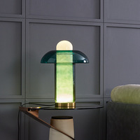 Lampe de chevet Style nordique, haute qualité, pour hôtel, salon, chambre à coucher, chevet, bureau, en verre créative, conception d'art