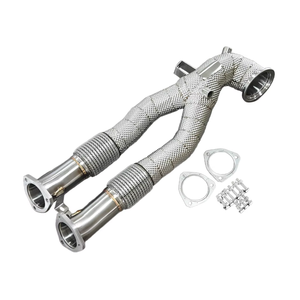 Contacto Heatshield Racing Downpipe para Audi RS3 8V 8Y <span class=keywords><strong>TTRS</strong></span> 8S 2,5 T Downpipe - Product Image 1