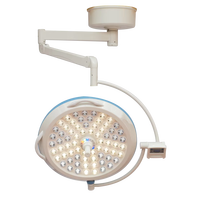 Lampe chirurgicale sans ombre à LED, vente chaude, montage au plafond réglable, alimentation électrique, gradation progressive, 80000-160000 Lux