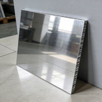 Feuille ACP finition miroir 4 mm pour revêtement mural extérieur de bâtiment