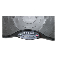 CE ROHS ISO Vertikales Vibrationsboard Ganzkörper-Fitness-Massagegerät Vibrationsplattform mit Fernbedienung und Seil