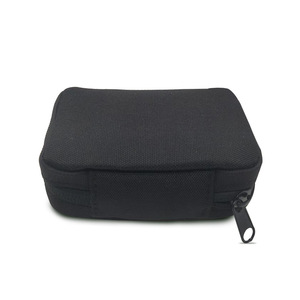 Portable Storage <b>Bag</b> Zippered Polyester Rectangle <b>Black</b> <b>Small</b> Item Outer Packaging Cable Management Accessory - Product Image 2