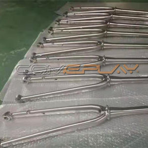 <span class=keywords><strong>Horquilla</strong></span> delantera de titanio COMEPLAY para bicicletas de carretera y montaña 700c, tamaño de <span class=keywords><strong>rueda</strong></span>, freno de disco, montaje de eje pasante - Product Image 3