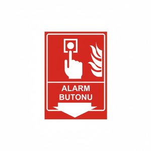 Bouton d'alarme de sécurité en plastique pour la sécurité domestique et personnelle contre les incendies - Product Image 2