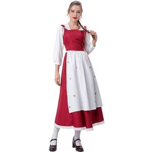 Disfraces de Caperucita Roja para Adultos, Trajes de Cuento de Hadas para Representaciones Escénicas y Fiestas de Halloween - Product Image 2