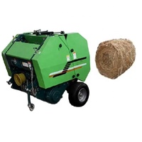 Luzerne maïs tige ensilage carré rond foin riz paille herbe presse à balles coupe faisceau machine pour tracteur monté pto mini moissonneuse