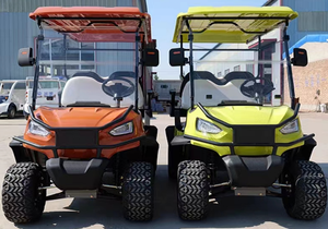 Voiturette de golf de luxe de rue électrique à 4 roues motrices 6 places à vendre avec batterie et moteur 5kw - Product Image 4