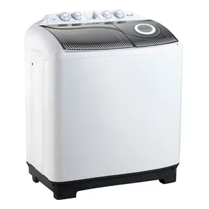 Lavadora semiautomática con secador, máquina de lavado de ropa de doble bañera, de carga superior, 11kg, novedad de 2022