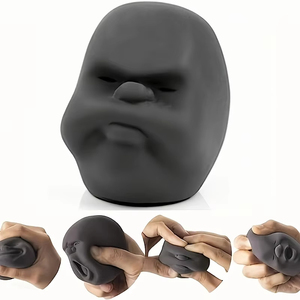 Juguete Blando de Cara Humana para Niños, Juguetes Sensoriales Suaves, Juegos de Entretenimiento para Niños, Regalos - Product Image 4