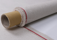 Vente directe usine de rouleaux de toile vierge pour artistes, en coton enduit de lin de haute qualité, pour peinture à l'huile et acrylique