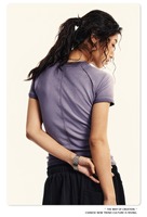 Camisetas desteñidas Vintage lavadas para mujer, camisetas ajustadas, ropa informal de moda para mujer, ropa superior lista para enviar, diseño personalizado