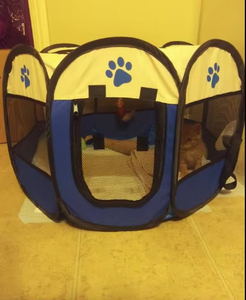 เต๊นท์สัตว์เลี้ยงพับได้เต็นท์สุนัขเล่นรั้วนอน - Product Image 6