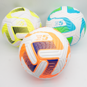 Ballon de Foot Coupe du Monde BONNE Vente Premier/Champion d'Europe avec Vessie Antidéflagrante Bobinée, Personnalisation Bienvenue Tailles 4 et 5 - Product Image 5
