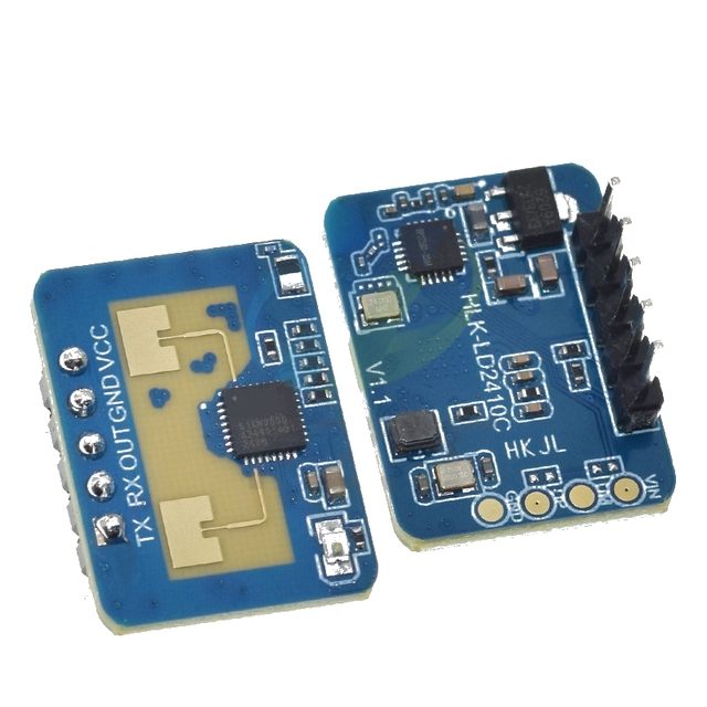 TZT HLK-LD2410C 24G MmWave FMCW Millimeter Wave 5M Human Presence Status Radar Sensor Motion Detection Module High Sensitivity