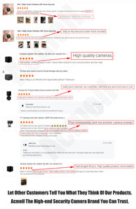 1080P 2MP WiFi迷你安全摄像头CMOS夜视系统与云存储免费试用运动检测 - Product Image 3