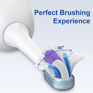 מסך תצוגה חכם קולי מברשת שיניים אוטומטי מותאם אישית 60 מעלות vibrosonic מברשת שיניים סיבוב - Product Image 3