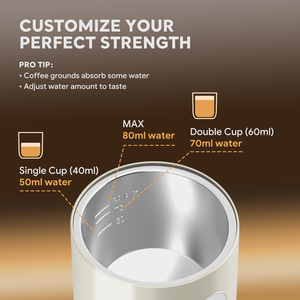 Cafetera Portátil Mini Automática 2026 para Hogar y Exteriores, Sistema de Preparación con Batería USB Tipo-C - Product Image 2