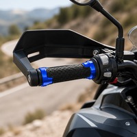 Protector de Manos Universal para Motocicleta, Parabrisas, Cubierta Protectora a Prueba de Viento, Aleación de Aluminio CNC Anodizado para Modificación de Motocicletas