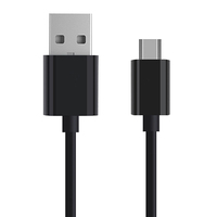 Chargeur rapide 2A de qualité supérieure d'origine d'usine, câble micro USB pour chargeur de téléphone Samsung, synchronisation des données, câble USB V8 noir/blanc
