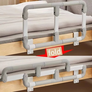 Factory Safety Handrail Wholesale Strong Secure Border Fall Prevention Bedside Rail Rollaway Guardrail Plastic Dining Bedroom - Product Image 5