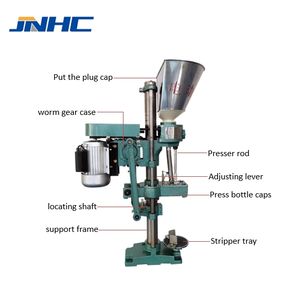 Machine à boucher semi-automatique pour le miel, le verre, le bois, le métal, l'emballage, le <span class=keywords><strong>cidre</strong></span> pétillant, le champagne, le vin, le <span class=keywords><strong>bouchon</strong></span> de bouteille, le fil-<span class=keywords><strong>bouchon</strong></span> - Product Image 6