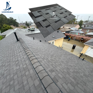 <span class=keywords><strong>Tegole</strong></span> Architettoniche ad Alta Resistenza al <span class=keywords><strong>Vento</strong></span>, Design Laminato, Scandole in Asfalto per Coperture di Resort - Product Image 4