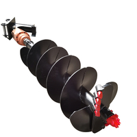 Foreuse hydraulique pour excavatrice, diamètre et profondeur de forage personnalisables, pour la plantation d'arbres et la construction de clôtures