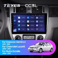 TEYES CC3L WIFI pour Chevrolet Lacetti J200 2004 - 2013 pour Buick Excelle Hrv 2004 - 2013 pour Daewoo Gentra 2 2013 - 2015