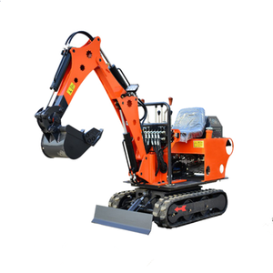 Marca China 800kg 1.8ton 2T 4 Ton Micro máquina de excavación 0.4m3 construcción Mini embolsadora EPA motor excavadora sobre orugas pequeña - Product Image 1