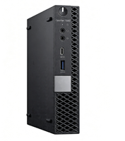 Vente en gros pour boîtier de micro-ordinateur Optiplex 7060, moniteur, mini-ordinateur professionnel, 2-4,4 GHz, 8 Go de RAM, SSD M.2, 7,17x7x1,42 pouces