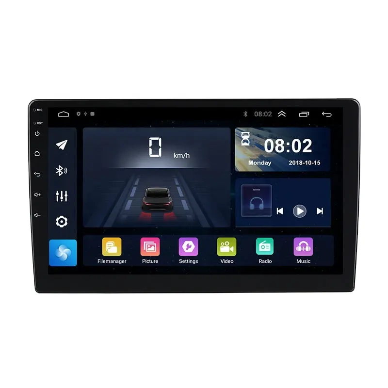 Goedkope Prijs 7 '9 '10 'Android Auto Video Eq Fm Radio Spiegel Link Gps Wifi Bt 32G Android Auto Speler