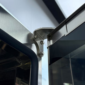 वाणिज्यिक 20-स्तरीय गैस-संचालित एलसीडी-नियंत्रित स्टेनलेस स्टील बहुक्रियाशील कॉम्बी ओवन ट्रॉली - Product Image 5