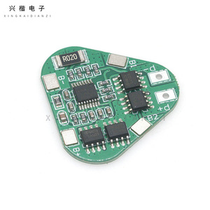 Placa de Protección de Batería R020 3S 12V 18650, Protección Contra Sobrecarga y Descarga Excesiva de 11.1V 12.6V, Corriente de Trabajo de 8A - Product Image 1