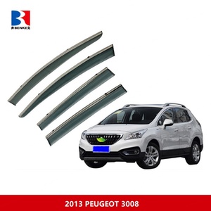 Pare-soleil de fenêtre latérale pour voiture, déflecteur de pluie pour PEUGEOT 3008 2013 - Product Image 2