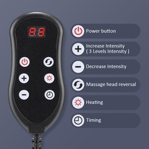 Masajeador Eléctrico de Pies y Pantorrillas Shiatsu con Calor, Compresión y Amasamiento, Económico y al por Mayor - Product Image 3