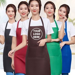 <b>Cheap</b> Bulk Aprons for Family Reunion Custom Logo Cooking <b>Gift</b> Promotional <b>Set</b> Personalized Kitchen Bib Apron for Party Event - Product Image 5