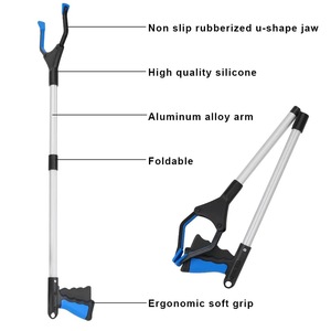 Herramienta para Recoger Basura, Recogedor de Basura Plegable - Product Image 2