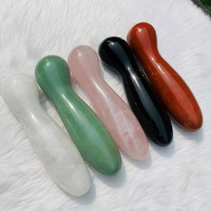 크리스탈 섹스토이 로즈 쿼츠 딜도 케겔 볼 로즈 쿼츠 요니 완드 마사지기 힐링 스톤 여성용 크리스탈 페니스 - Product Image 6